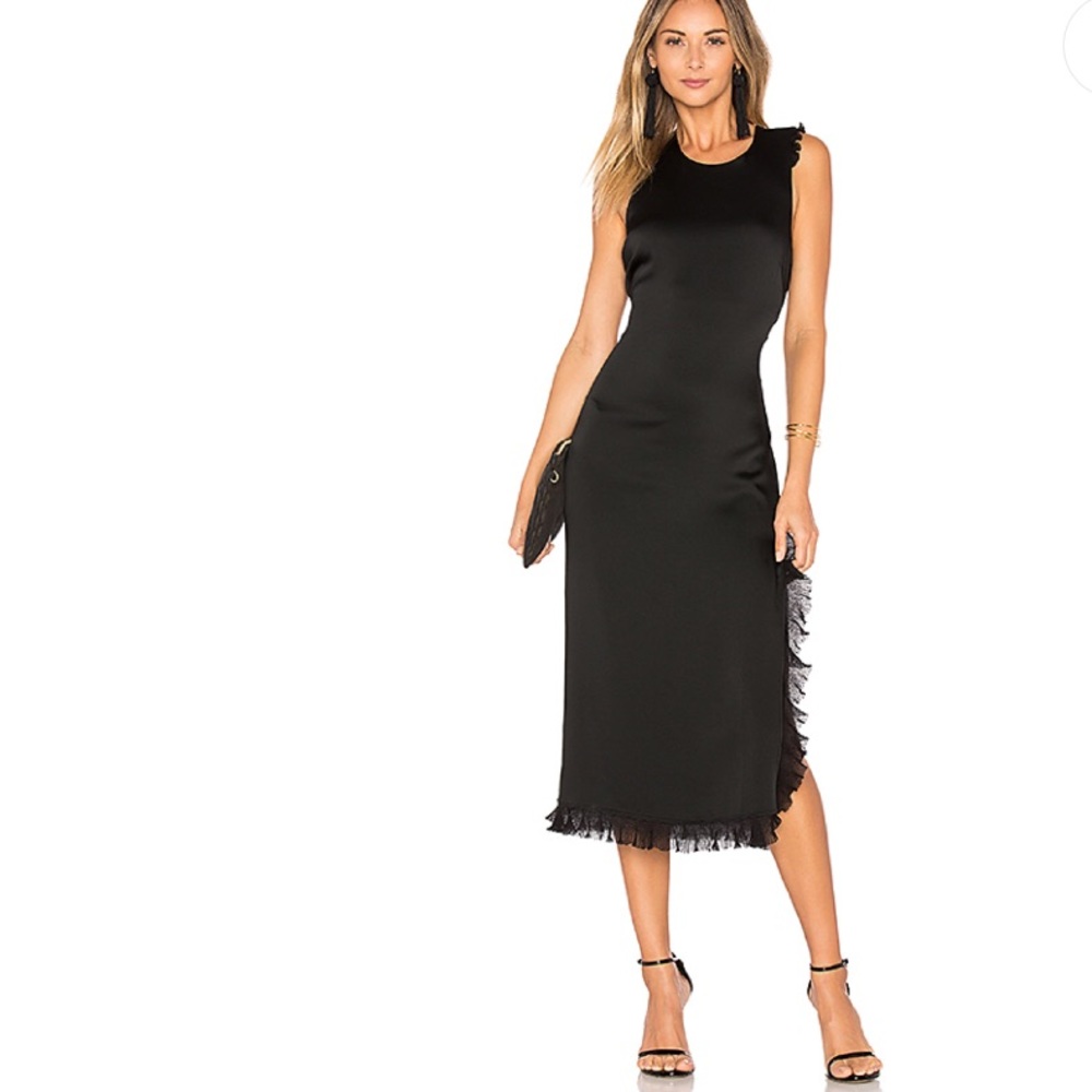 NWT Elizabeth and James Adriene Dress in Black 10